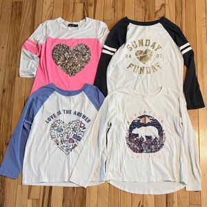 Girls 12/14 Long Sleeve Tees - Heart and Adventure Designs
